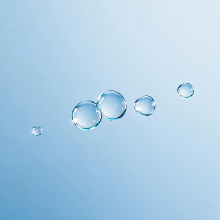 Floating water drop composition