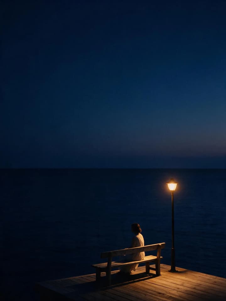 Blue Dusk Shorebank