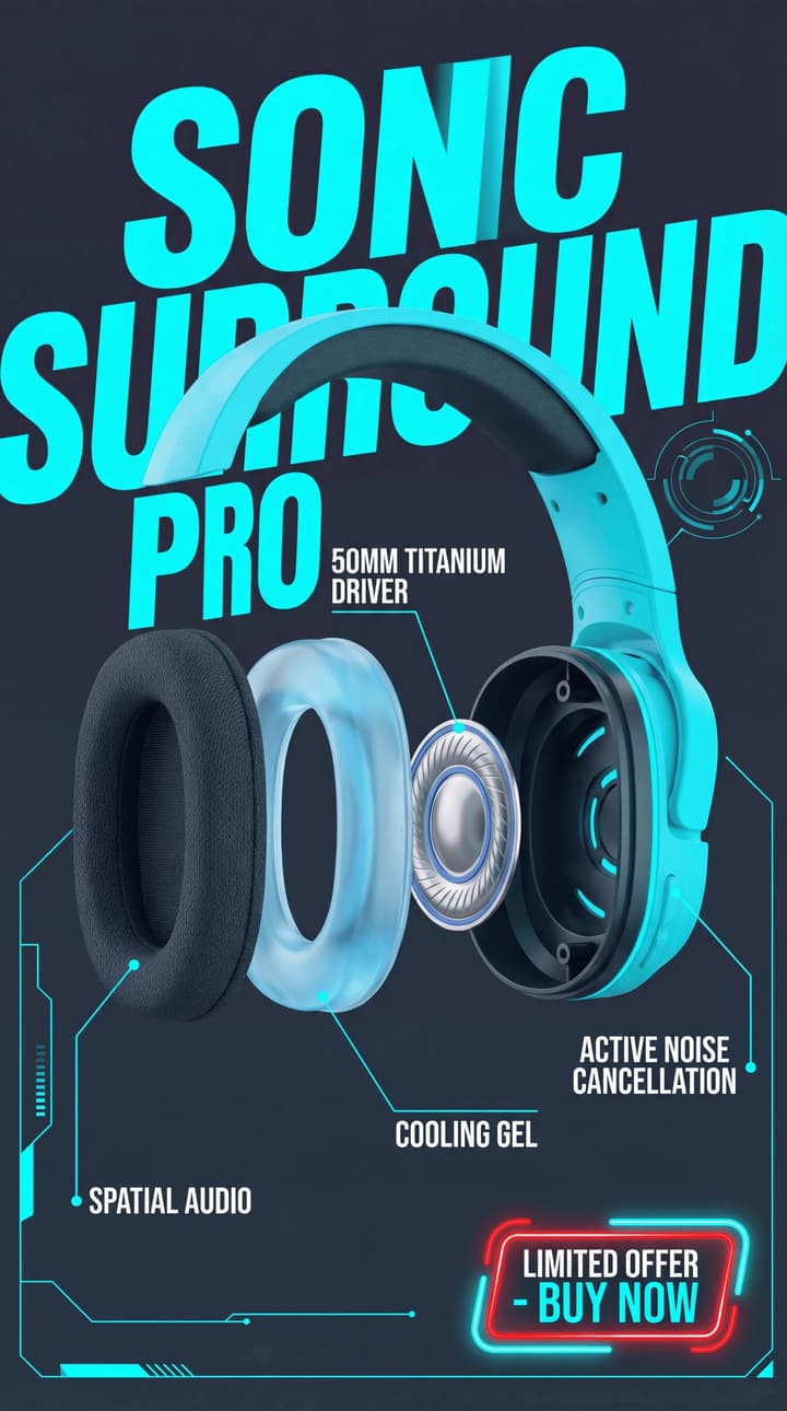 Product Function E-commerce poster