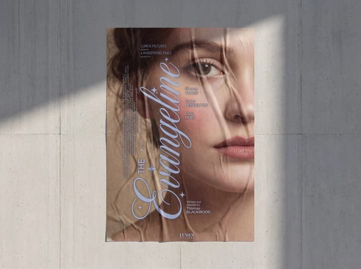 Movie Poster Mockup Visualization