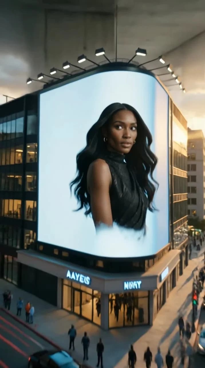 Urban 3D billboard
