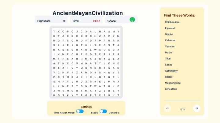 Classroom Word-Search