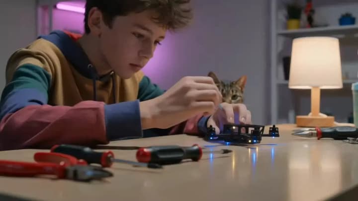 Drone Desk Drift