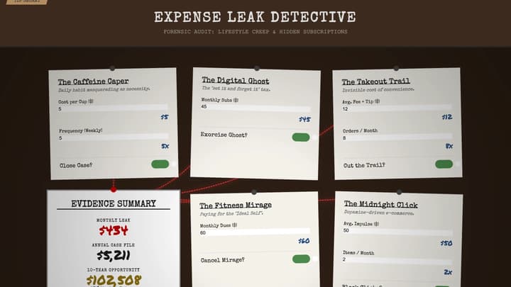 Expense Leak Detective