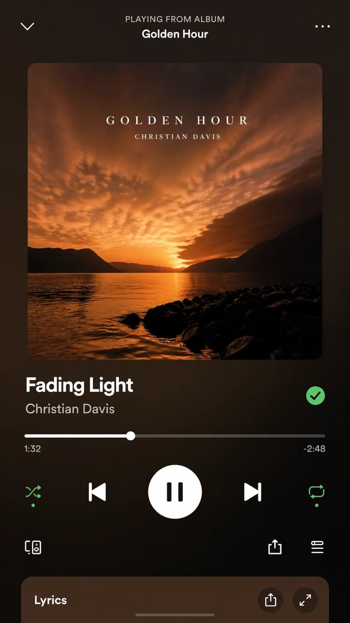 Spotify Screenshot