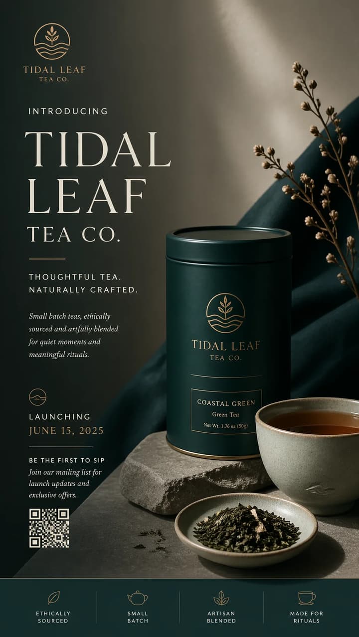Tea Brand Poster