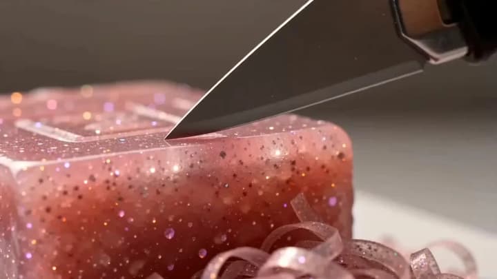 ASMR: Soap Cutting