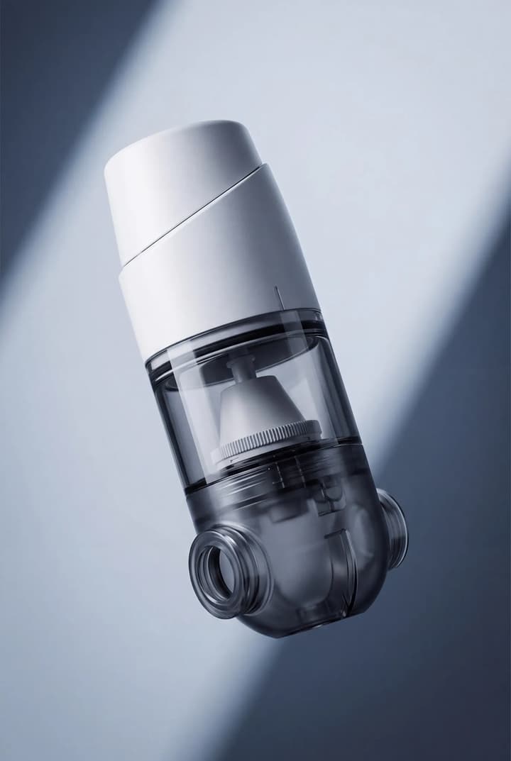Futuristic Cylindrical Device