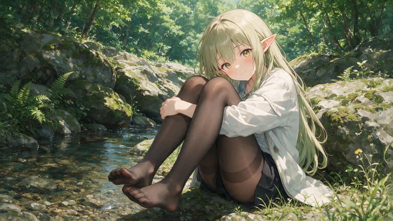 Adult character creator fantasy forest elf example