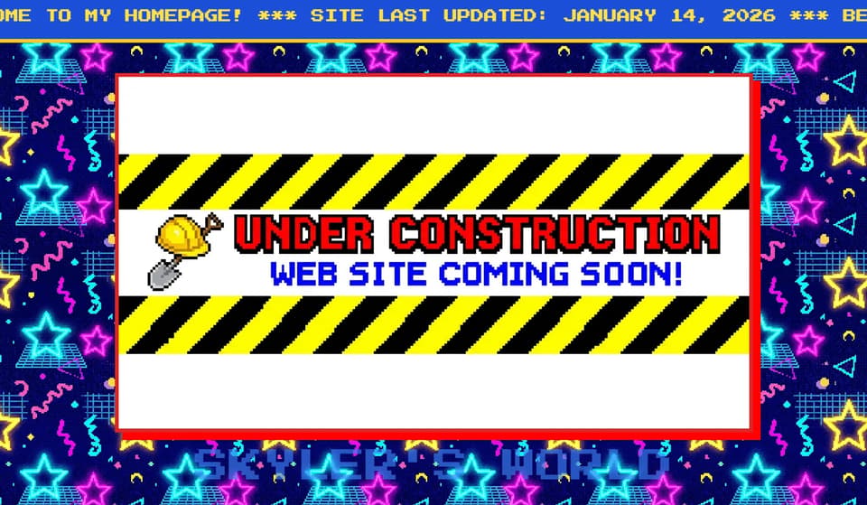 Retro 90s Web Aesthetic