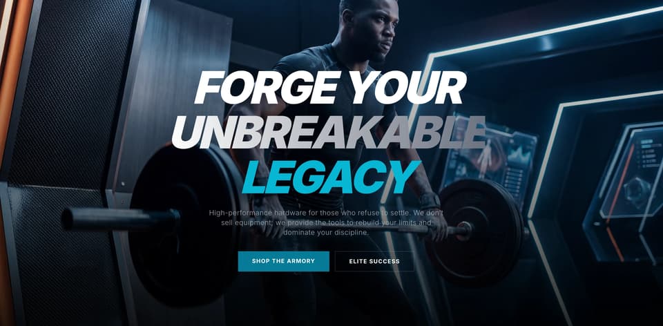 Fitness Equipment Store