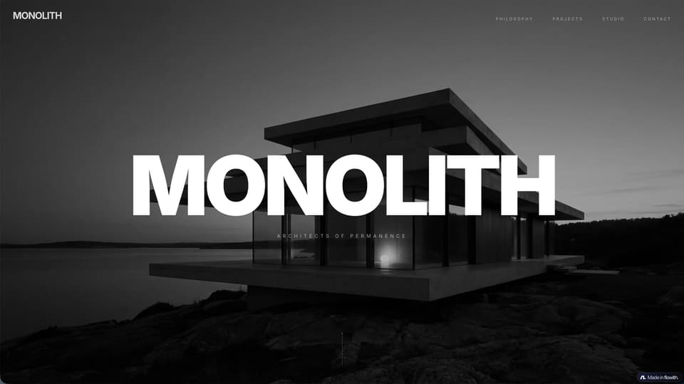 Contemporary Architecture Firm Portfolio