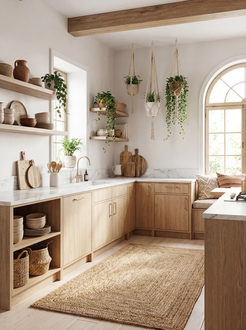 Scandi-Boho Kitchen