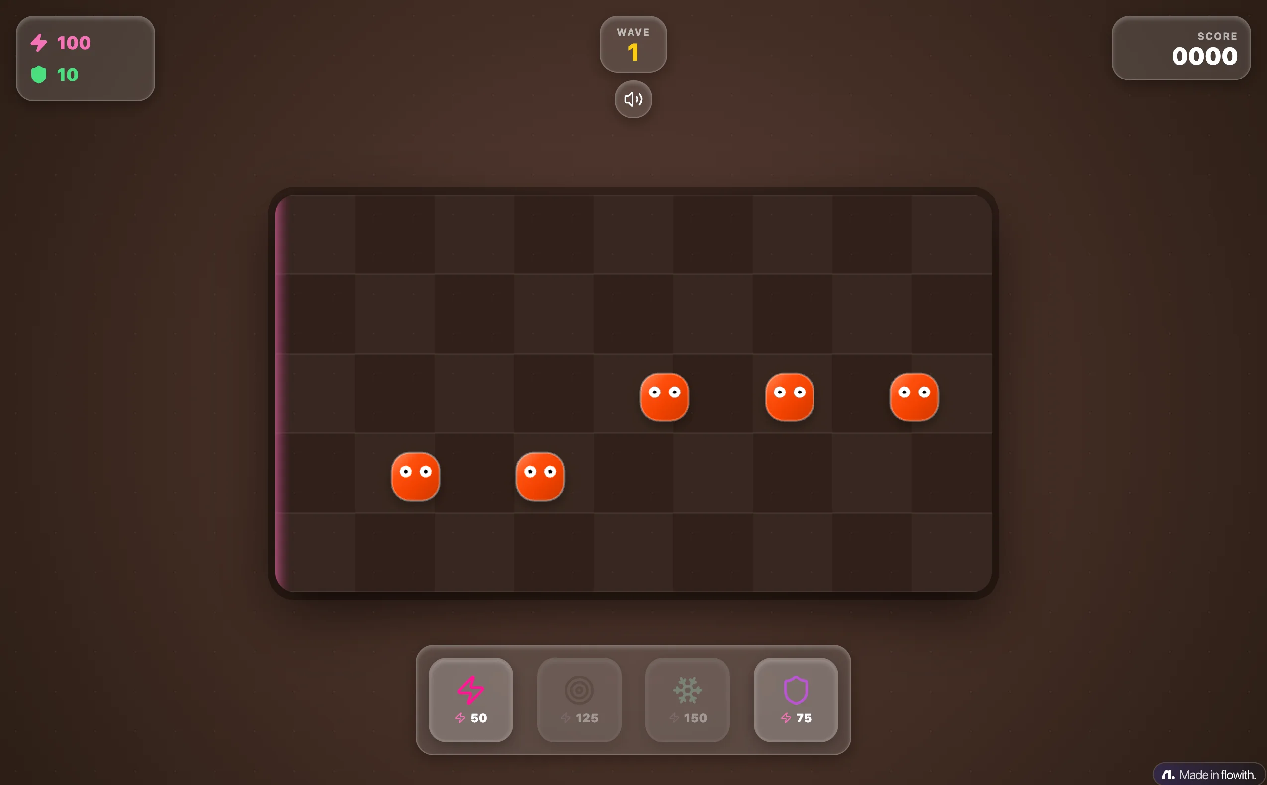 Candy mech defense